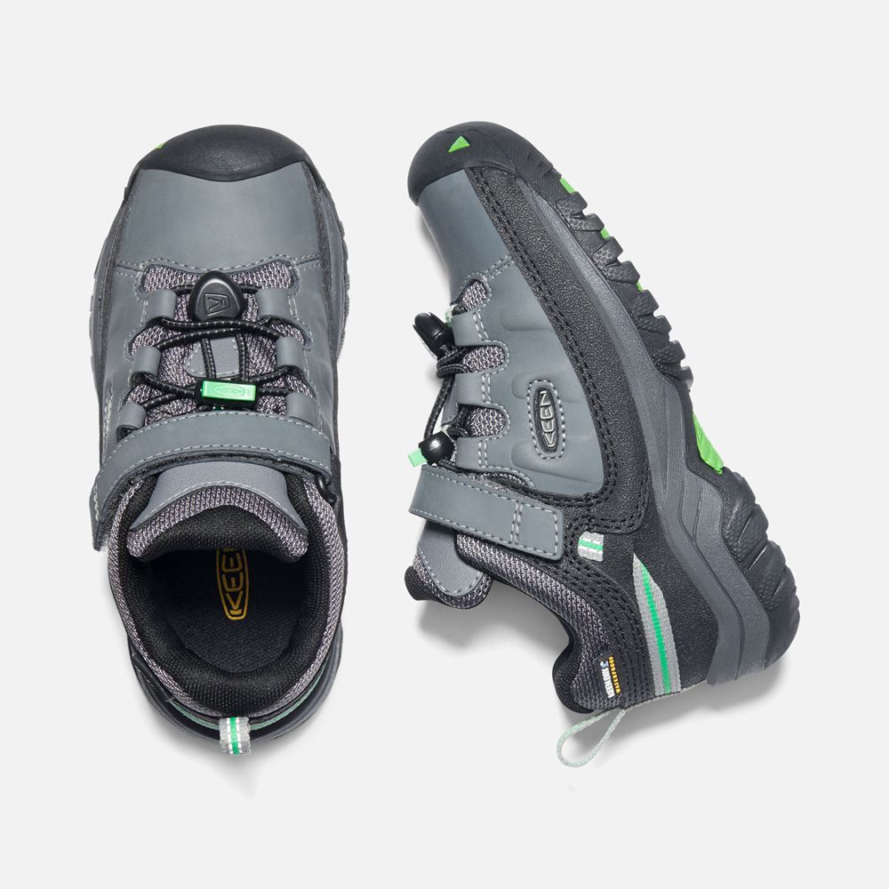Keen Vandringsskor Barn Grå/Gröna - Targhee Waterproof - 587346IZF
